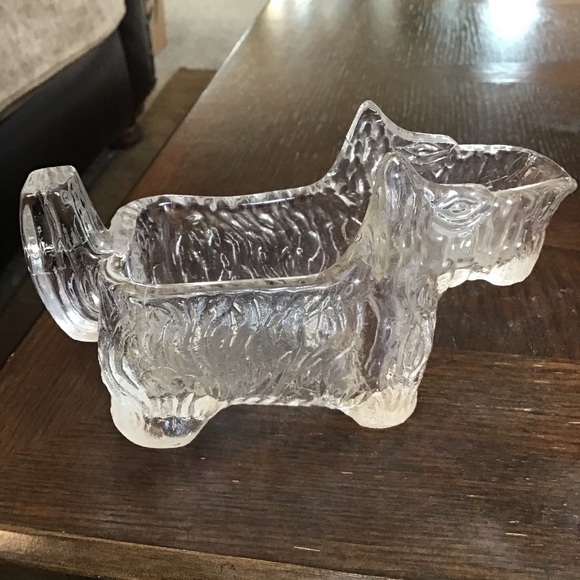 Vintage 1930s LE Smith Pressed Glass Scottie Terrier Dog - Depression Glass - Picture 2 of 3